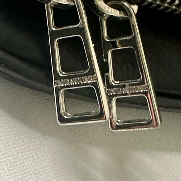 Zadig & Voltaire Rock Plumetis Noir Studded Bag - Picture 7 of 11